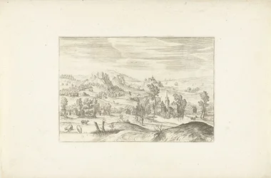 Paisagem com um riacho
Paisagens à volta de Antuérpia (título da série)