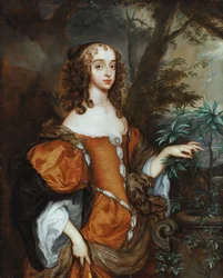Retrato de Maria, Princesa Real e Princesa de Orange (óleo sobre tela)