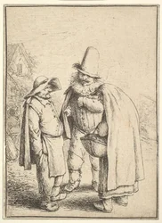 Figuras grotescas, 1610-85.