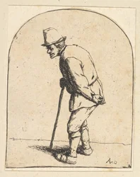 Camponês com Vara, 1610-85.