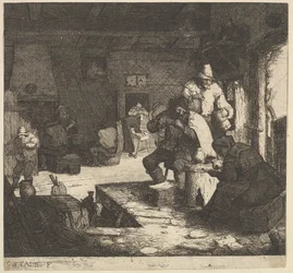 Fumantes na pousada, 1610-85.