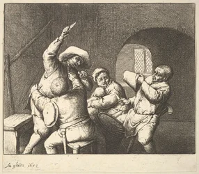 O impulso da faca, 1610-85.