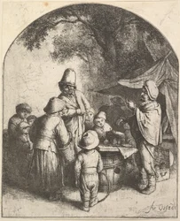 O charlatão, 1610-85.
