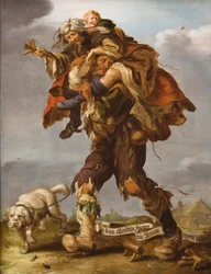 Alegoria da pobreza, década de 1630