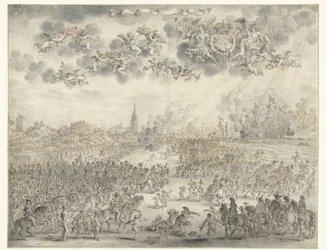 Partida de Carlos II de Scheveningen
Embarque do Rei Carlos II em Scheveningen, 2 de Junho de 1660
