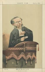 Reverendo John Cumming (litografia a cores)