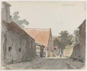 Vista de uma rua em Harderwijk
Harderwijk (título sobre o objecto)