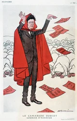 O camarada Jacques Doriot, goumier de honra - por Barrère, em "Fantasio" de 07/07/1925