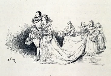 Riquet a la Houppe - em “Les contes de fees” ”de Charles Perrault, ilustrações de Adrien Marie
