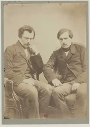 Os irmãos Goncourt Os irmãos Goncourt, ca 1855.