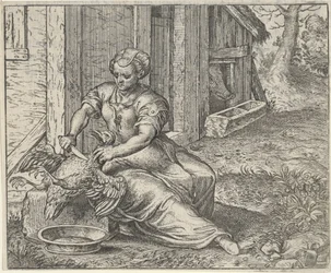 Fábula da Mulher e a Galinha