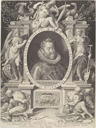 Retrato de Rodolfo II, 1603.