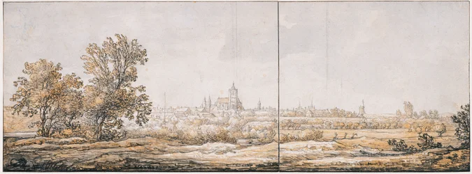 Vista de Arnhem do Sul, c. 1645