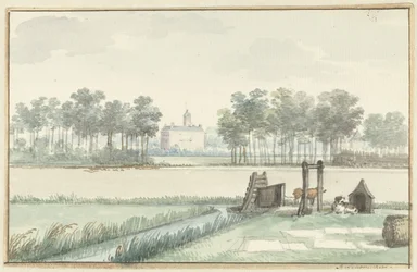 O castelo Ter Hooge em Walcheren