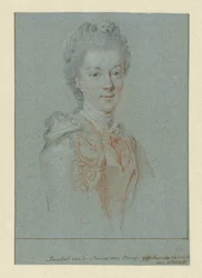 Retrato de Guilhermina Frederica Sofia da Prússia