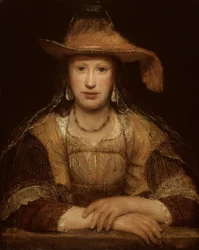 Retrato de uma jovem mulher
