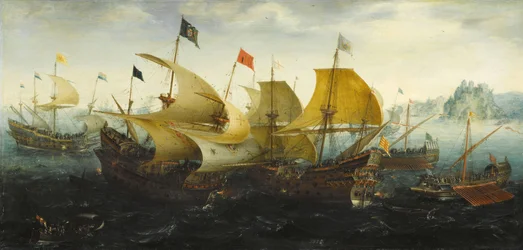 A Batalha de Cádiz de 1587
