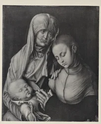 Virgem e Menino com Santa Ana.