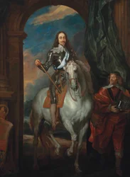 Rei Carlos I com Monsieur de St. Antoine
