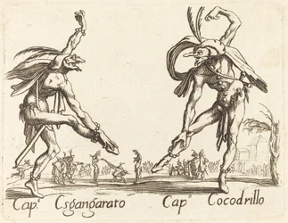 Boné. Esgangarato e Cap. Cocodrillo