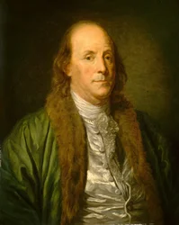 Benjamin Franklin, segundo Jean-Baptiste Greuze