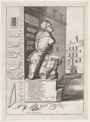 Estátua de Pasquin na Casa do Cardeal Ursino, Publicada depois de 1582, Publicada depois de 1582.