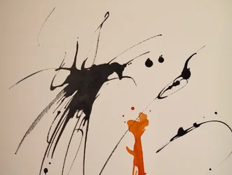 Sem título 17, 2016 (tinta sobre papel)