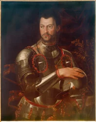 Retrato do Duque Cosimo I de armadura
