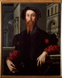 Retrato de Bartolomeo Panciatichi, humanista e político florentino (Pintura, c.1540)