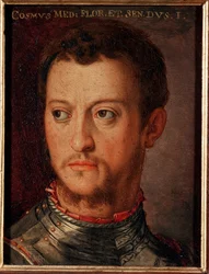 Retrato de Cosimo I de Medici (Cosimo I de Medici)
