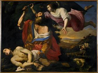 O sacrifício de Isaac (pintura sobre tela)