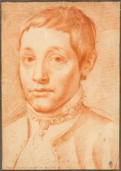 Retrato do filho do artista, Antonio Carracci