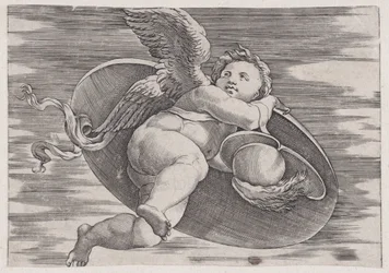 Eros Roubando o Escudo do Homem, c. 1514-36.