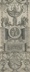 Painel Ornamental, datado de 1521.
