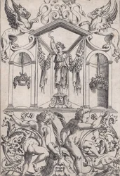 Painel Ornamental, ca. 1514-36.