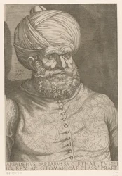 Retrato do Almirante Khair ad-Din Barbarossa