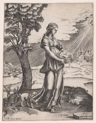 A Sibila de Cumas, datada de 1516.