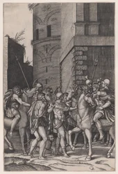 O Imperador Encontrando o Guerreiro, ca. 1516-17.