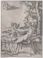 Vênus e Eros, c. 1514-36.