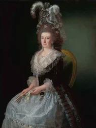 Portrait of María Josefa Piscatori, Marquesa de San Andrés (1757-1807), wife of Pedro López de Lerena.