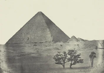 Pirâmide de Quéops, Egito Médio, 184951, impresso em 1852.
