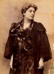 Eleonora Duse, atriz italiana, 1896