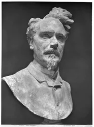 Busto de Henri Rochefort (1830-1913) (gesso)