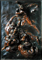 Les Chatiments (patina de bronze)