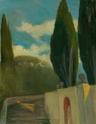 Campo, c.1890-98 (óleo sobre tela)