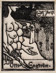 Ex-libris do Dr. Otto Engström