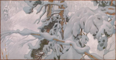 Inverno, estudo para os frescos do Mausoléu Jusélius