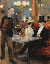 Num Café em Paris