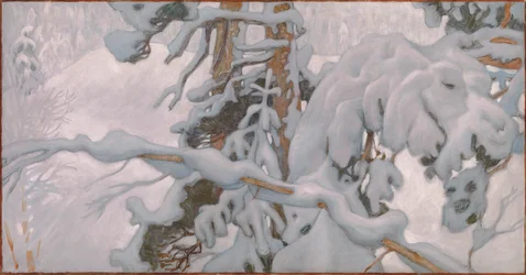inverno, estudo para os frescos do Mausoléu de Juselius