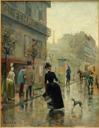 Boulevard em Paris